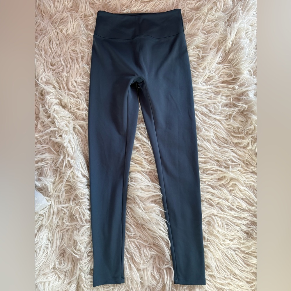 Girlfriend Collective High Rise Compressive Leggings Teal Blue Green M